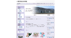 Desktop Screenshot of otaru-gym.ambix.biz